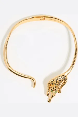 Bimba y Lola Naszyjnik choker złoty i czarny