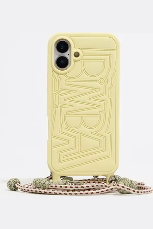 Bimba y Lola Etui iPhone 16 Plus silikon żółte