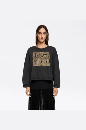 Bimba y Lola Bluza logo haft czarna