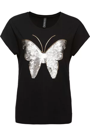 bonprix Shirt z cekinami