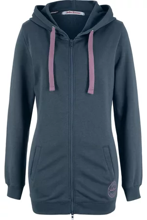 bonprix Kobieta Długie Bluzy - Długa bluza rozpinana