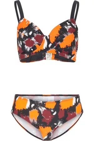 bonprix Kobieta Minimizer Bikini - Bikini minimizer (2 części) z poliamidu z recyklingu