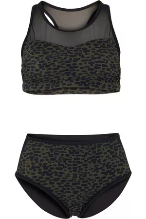 bonprix Kobieta Sukienki bez ramiączek - Bikini bustier (2 części) z kieszenią na protezy, z poliamidu z recyklingu