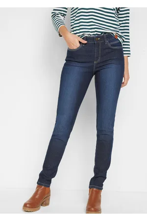 bonprix Dżinsy Skinny, mid waist ze stretchem, Skinny