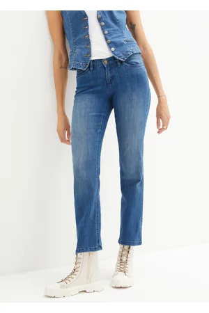 bonprix Dżinsy Straight Mid Waist (2 pary)