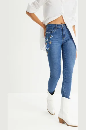 bonprix Dżinsy Skinny mid waist