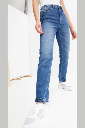 bonprix Dżinsy Straight, high waist, low stretch