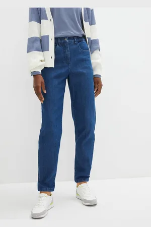 bonprix Dżinsy Mom high waist,, ze stretchem