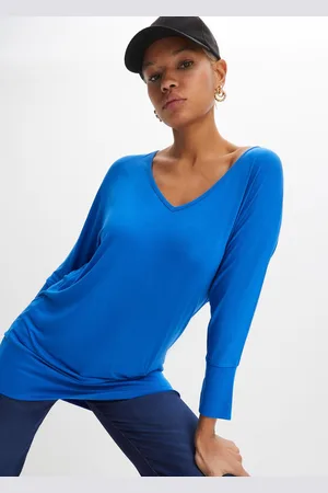 bonprix Shirt oversize z lejącej wiskozy