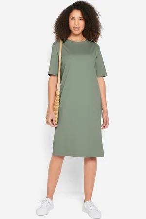 bonprix Sukienka shirtowa oversized (2 szt.), z czystej bawełny