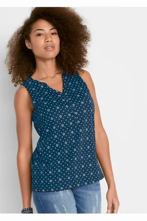 bonprix Top shirtowy z nadrukiem