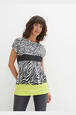 bonprix Shirt z miękkiego materiału z wiskozą