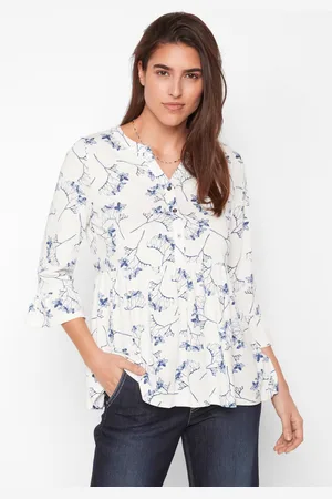 bonprix Tunika shirtowa z rękawami 3/4
