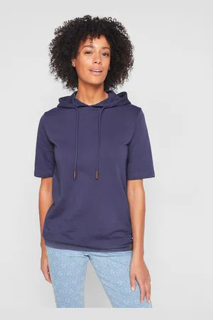 bonprix Bluza z kapturem, rękawy 1/2