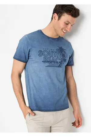 bonprix T-shirt z efektem wytarcia, z czystej bawełny organicznej