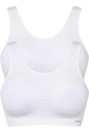 bonprix Biustonosz bezszwowy bustier Feel comfort (2 szt.)