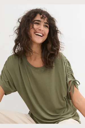 bonprix Shirt z lejącej wiskozy