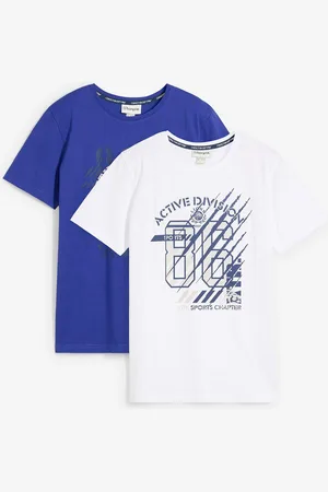 bonprix T-shirt z czystej bawełny organicznej (2 szt.)
