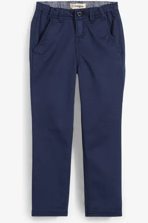 bonprix Spodnie chino Slim Fit Straight ze stretchem