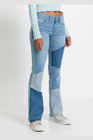bonprix Dżinsy Flared mid waist
