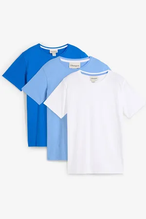 bonprix T-shirt basic z czystej bawełny organicznej (3 szt.)