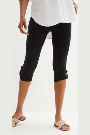 bonprix Legginsy rybaczki z bawełny organicznej