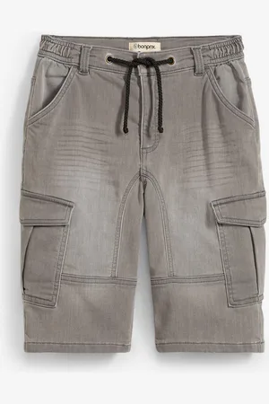 bonprix Bermudy dżinsowe dresowe, Regular Fit