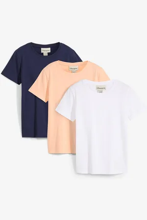 bonprix T-shirt z czystej bawełny organicznej (3-pak)