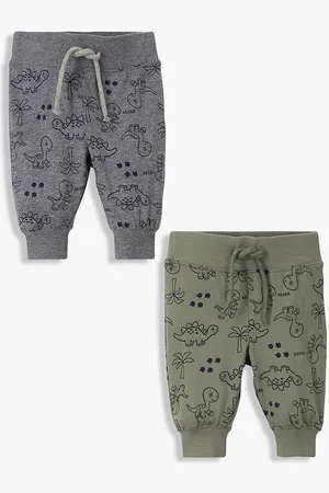 bonprix Spodnie niemowlęce shirtowe (2 szt.), bawełna organiczna