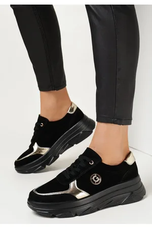 INNY Czarne Sneakersy ze Skóry Naturalnej Nyack