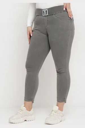 The Other Ciemnoszare Spodnie Skinny z Kieszeniami Afrina