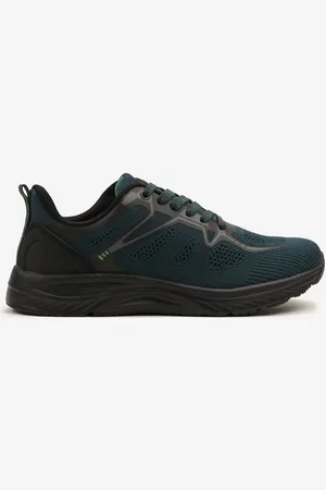 The Other Niebieskie Buty Sportowe Sneakersy z Geometrycznym Wzorem Odirina