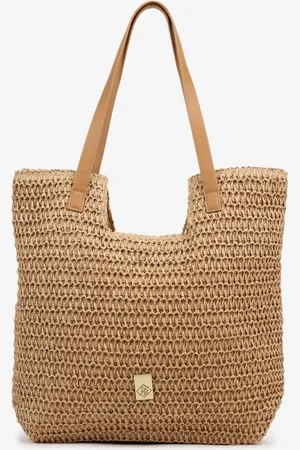 The Other Ciemnobeżowa Pleciona Torebka Shopper Feleindra