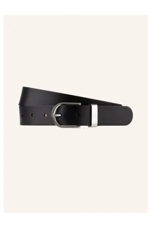 Aigner Pasek Skórzany Fashion schwarz