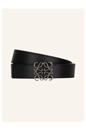 Loewe Pasek Skórzany Dwustronny schwarz