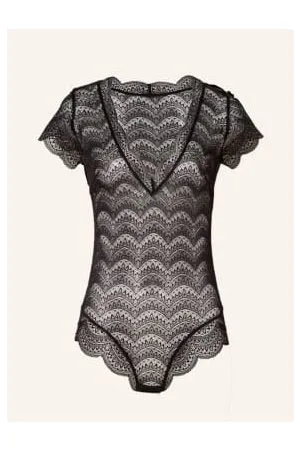 Simone Pérèle Simone Pérèle Koronkowe Body Karma schwarz