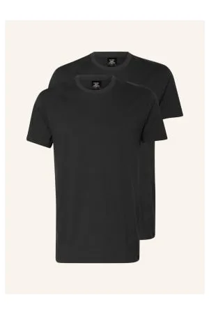 Calida T-Shirt Natural Benefit, 2 Szt. schwarz