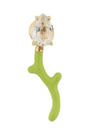 BEA BONGIASCA Wiszące Kolczyki Foxy gold