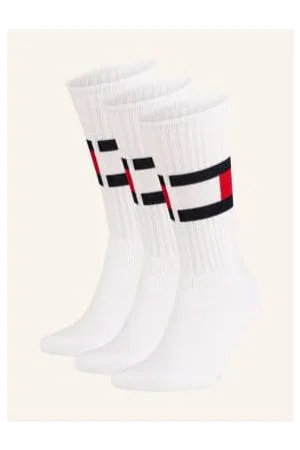 Tommy Hilfiger Skarpety, 3 Pary weiss