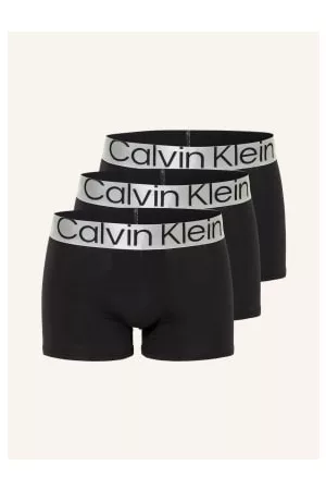 Calvin Klein Bokserki Steel Cotton, 3 Szt. schwarz