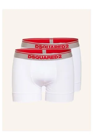 Dsquared2 Bokserki, 2 Szt. weiss