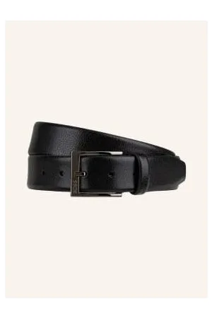 HUGO BOSS Pasek Skórzany Elloy schwarz