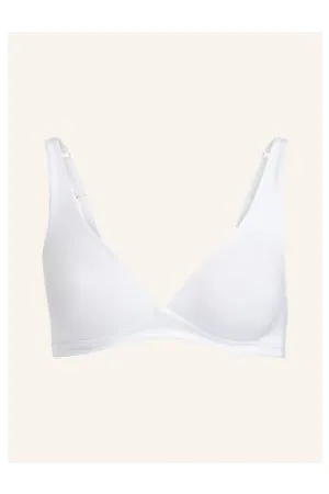 Hanro Biustonosz Trójkątny Cotton Sensation weiss