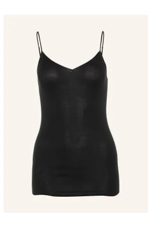 Hanro Top Cotton Seamless schwarz
