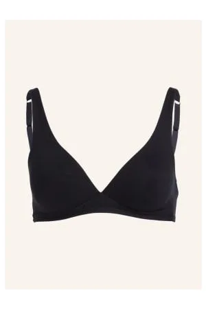 Hanro Biustonosz Trójkątny Cotton Sensation schwarz