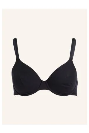 Hanro Biustonosz Z Fiszbinami Cotton Sensation schwarz
