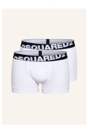 Dsquared2 Bokserki, 2 Szt. weiss