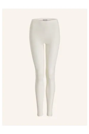 Hanro Legginsy Rekreacyjne Woolen Silk Z Wełny Merino Z Dodatkiem Jedwabiu weiss
