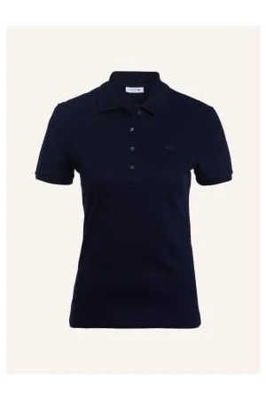 Lacoste Koszulka Polo Z Piki Slim Fit blau