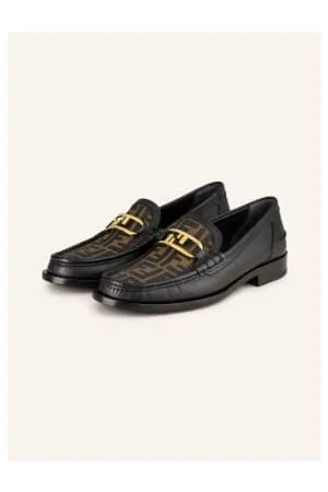 Fendi Loafersy braun